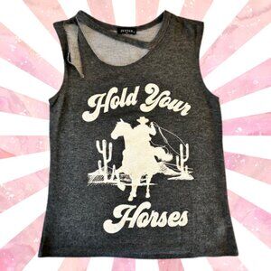 Sleeveless Sweatshirt. Lightweight.